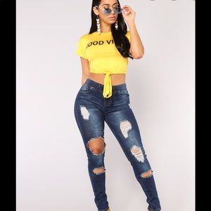 ✨”wild and reckless” fashion nova jeans✨